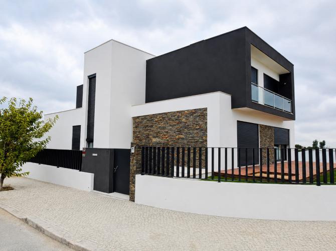Vista principal da habita��o dividida em patamares